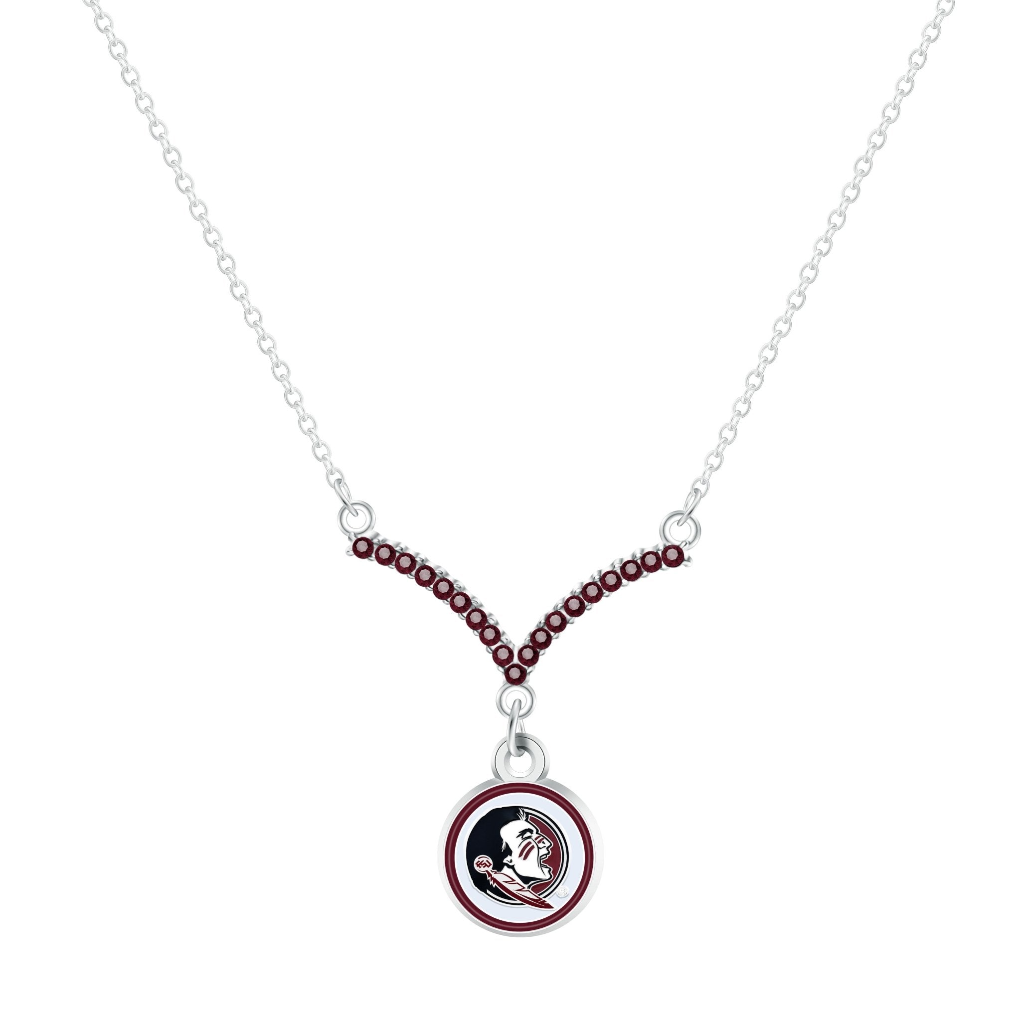 Gamedays Gear NCAA Chevron V Necklace N027 - 4014