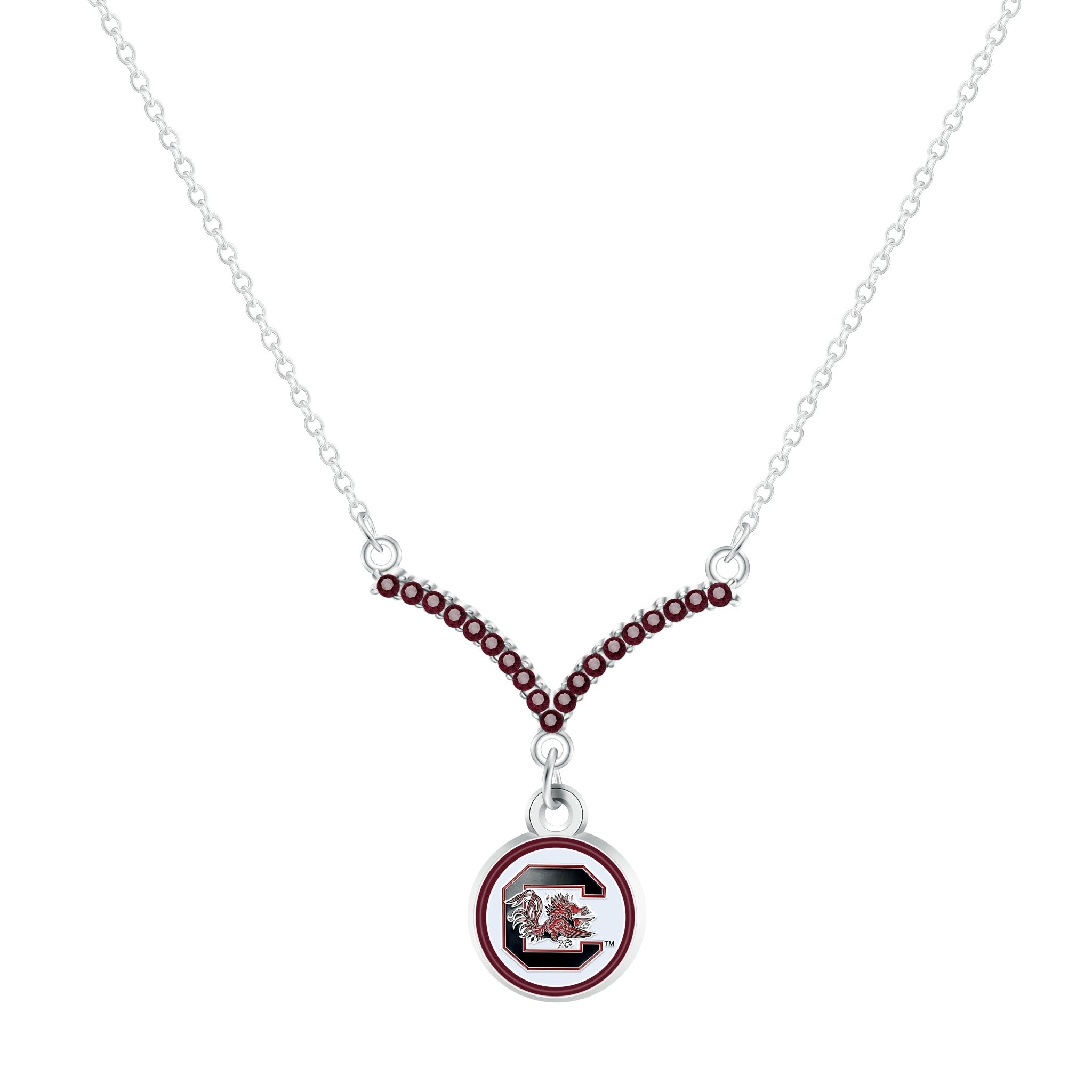 Gamedays Gear NCAA Chevron V Necklace N027 - 4051