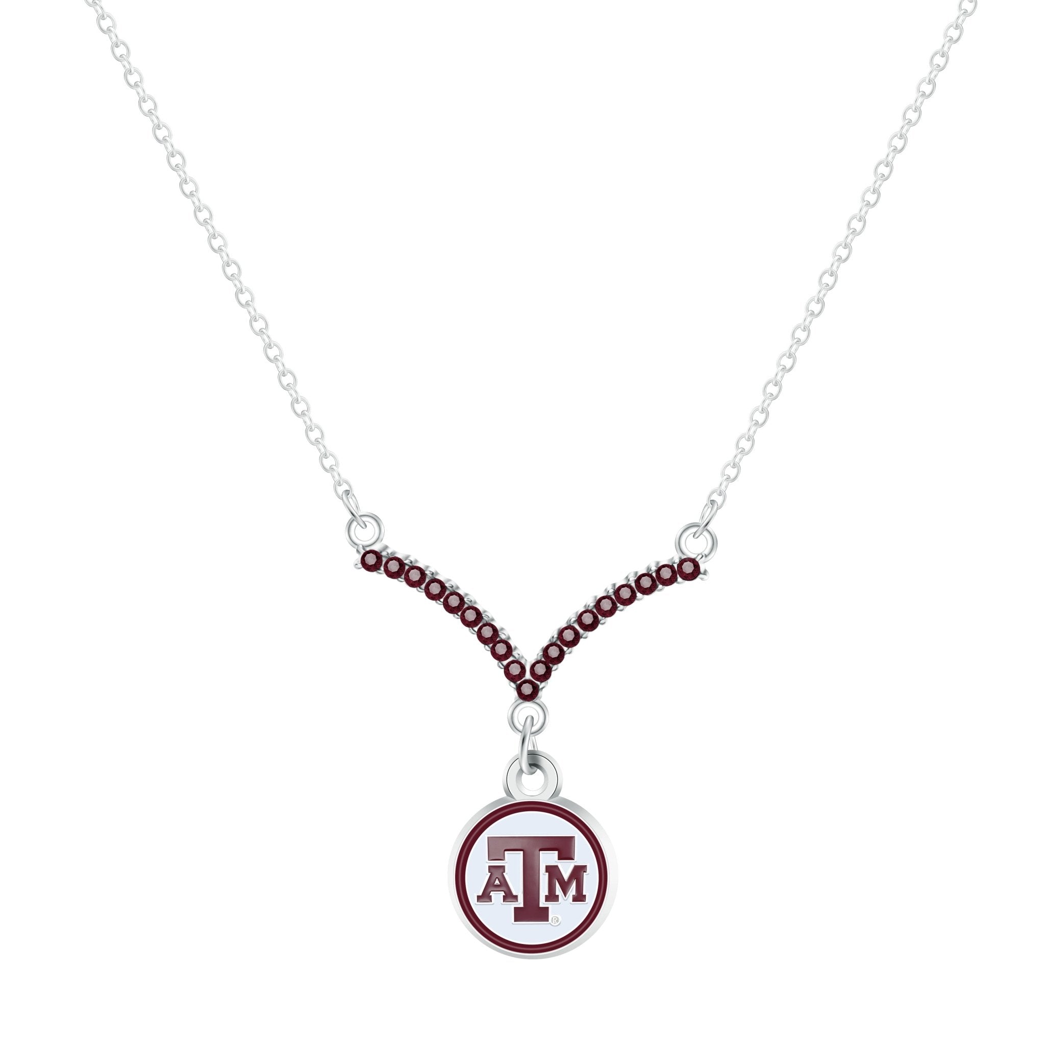 Gamedays Gear NCAA Chevron V Necklace N027 - 4057