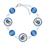 Gamedays Gear NCAA Disc Beaded Bangle Bracelet B024 - 4022