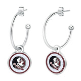 Gamedays Gear NCAA Half Hoop Earrings E051 - 4014