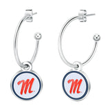 Gamedays Gear NCAA Half Hoop Earrings E051 - 4032