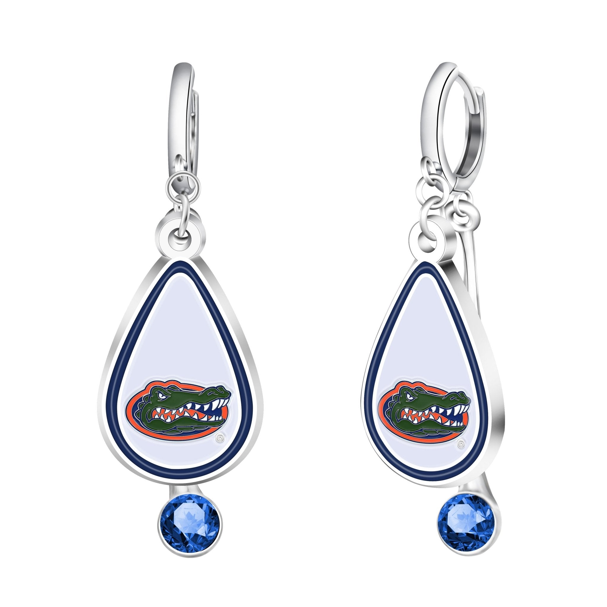 Gamedays Gear NCAA Rhinestone Teardrop Earrings E033 - 4013