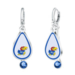 Gamedays Gear NCAA Rhinestone Teardrop Earrings E033 - 4022
