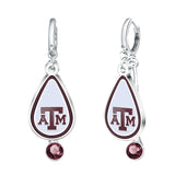 Gamedays Gear NCAA Rhinestone Teardrop Earrings E033 - 4057
