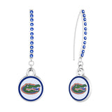 Gamedays Gear NCAA Rhinestone Vertical Earrings E024 - 4013