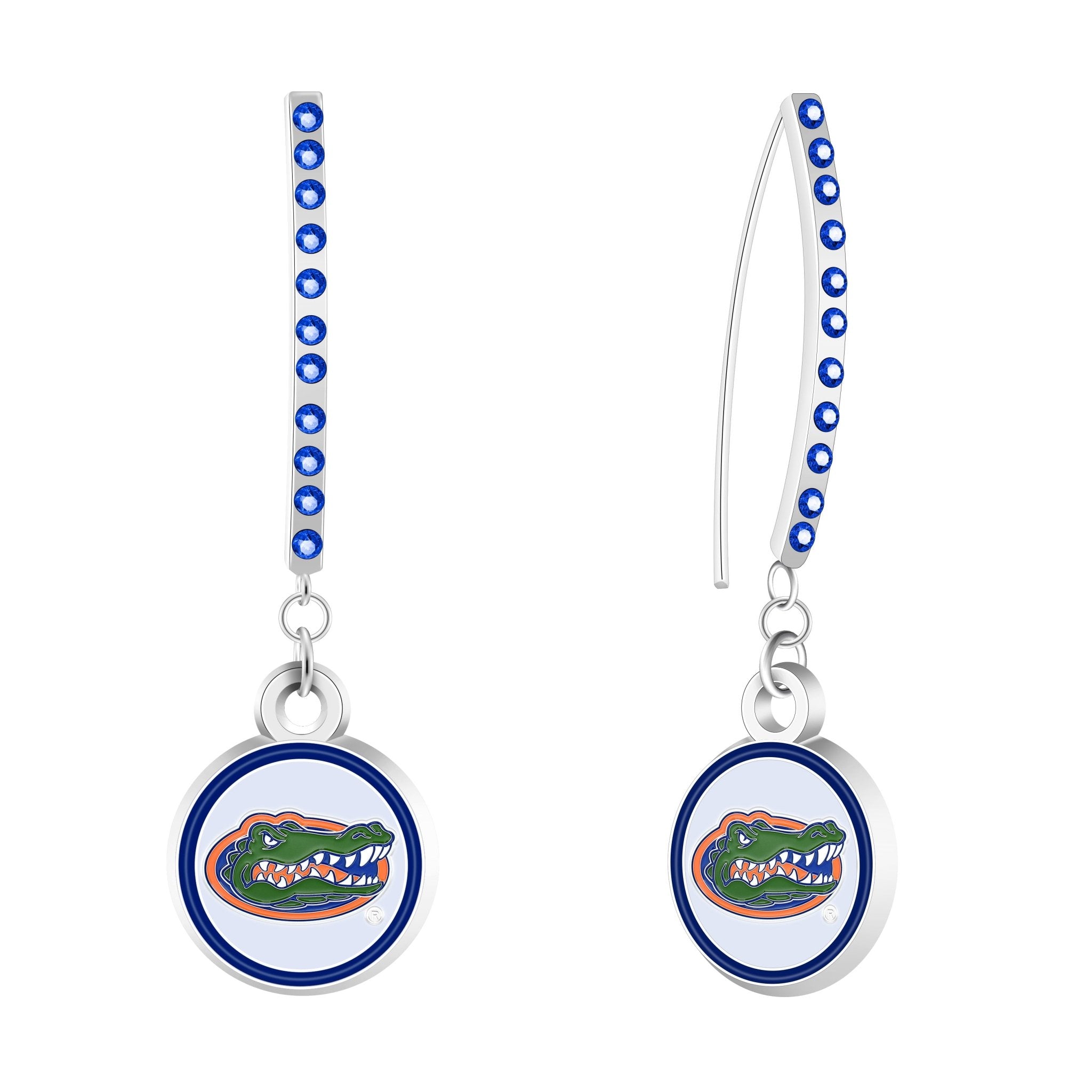 Gamedays Gear NCAA Rhinestone Vertical Earrings E024 - 4013