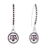 Gamedays Gear NCAA Rhinestone Vertical Earrings E024 - 4057