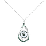 Gamedays Gear NCAA Teardrop Rhinestone Necklace N031 - 4030