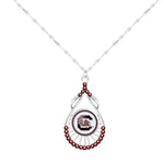 Gamedays Gear NCAA Teardrop Rhinestone Necklace N031 - 4051