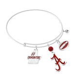 Gamedays Gear NCAA Three Charm Logo Bracelet B005 - 4001