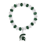 Gamedays Gear NCAA Two - Tone Beaded Bracelet B021 - 4030