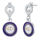 Gamedays Gear NFL Circle Post Earrings E005 - 1003