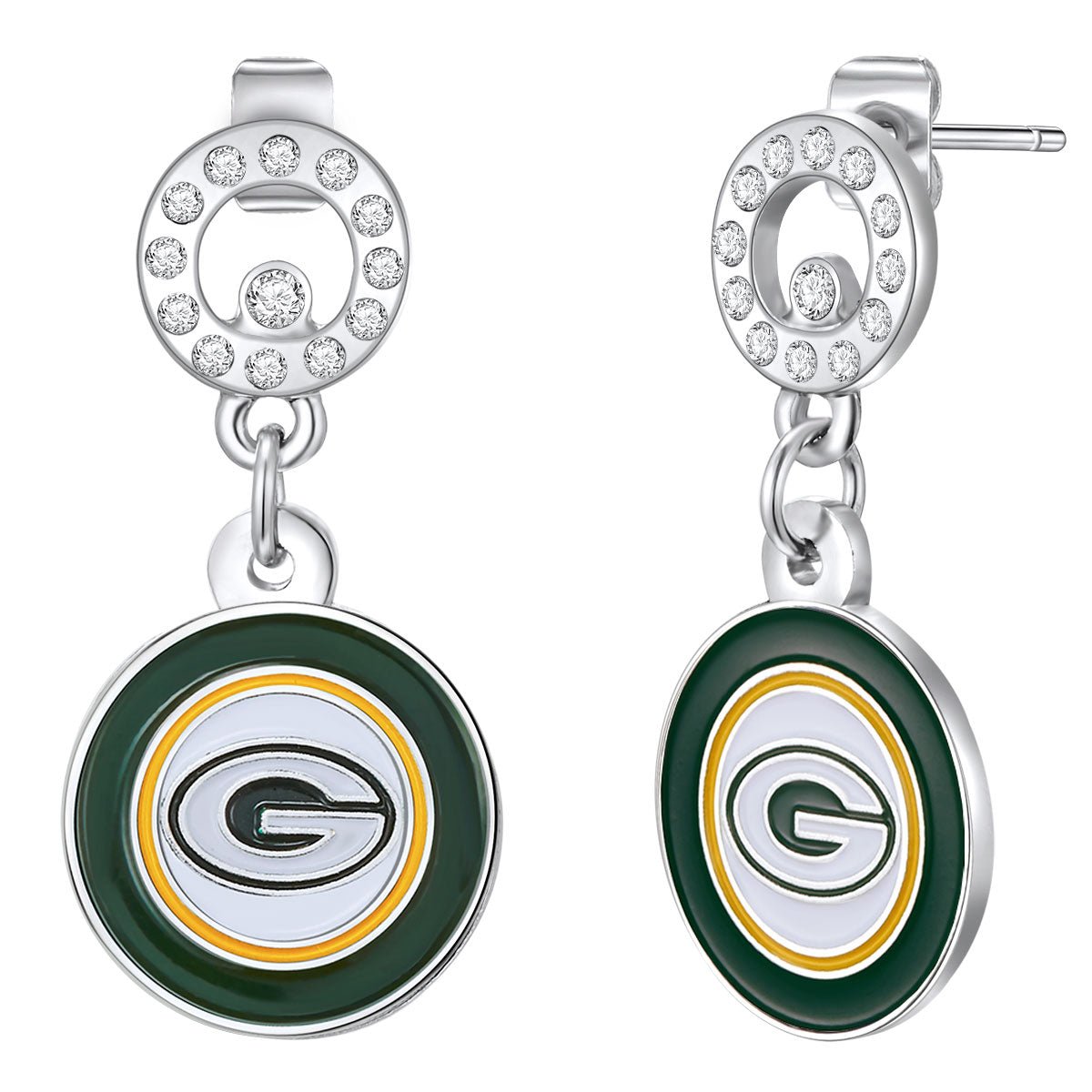 Gamedays Gear NFL Circle Post Earrings E005 - 1012