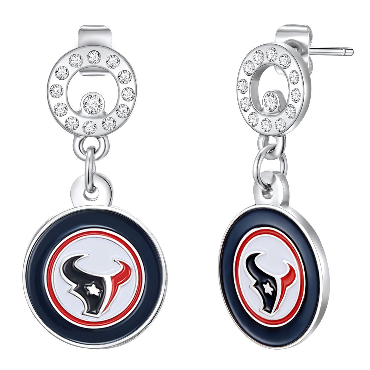 Gamedays Gear NFL Circle Post Earrings E005 - 1013