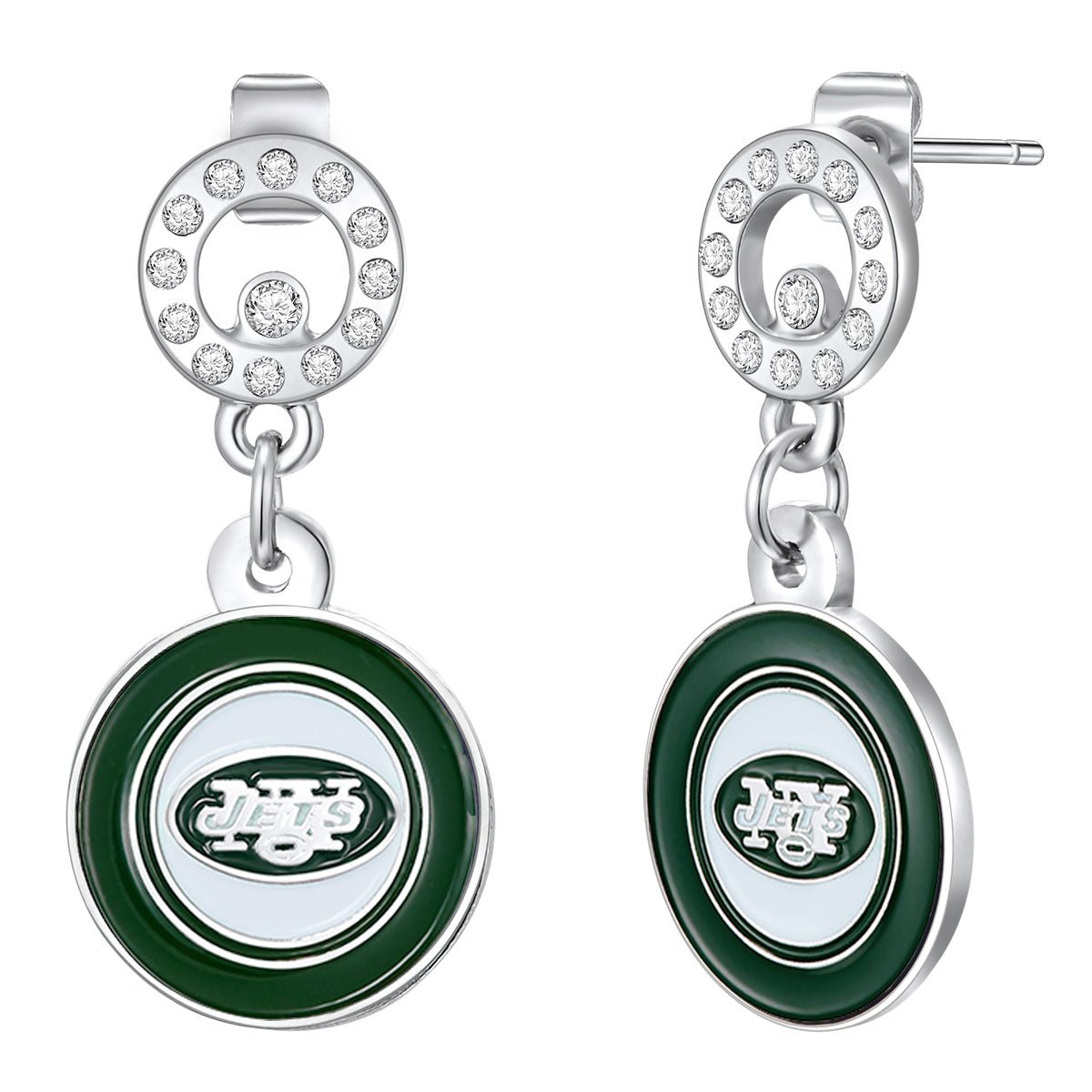 Gamedays Gear NFL Circle Post Earrings E005 - 1022