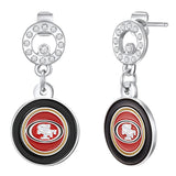 Gamedays Gear NFL Circle Post Earrings E005 - 1027