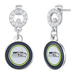 Gamedays Gear NFL Circle Post Earrings E005 - 1028