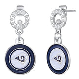 Gamedays Gear NFL Circle Post Earrings E005 - 1029