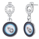 Gamedays Gear NFL Circle Post Earrings E005 - 1031