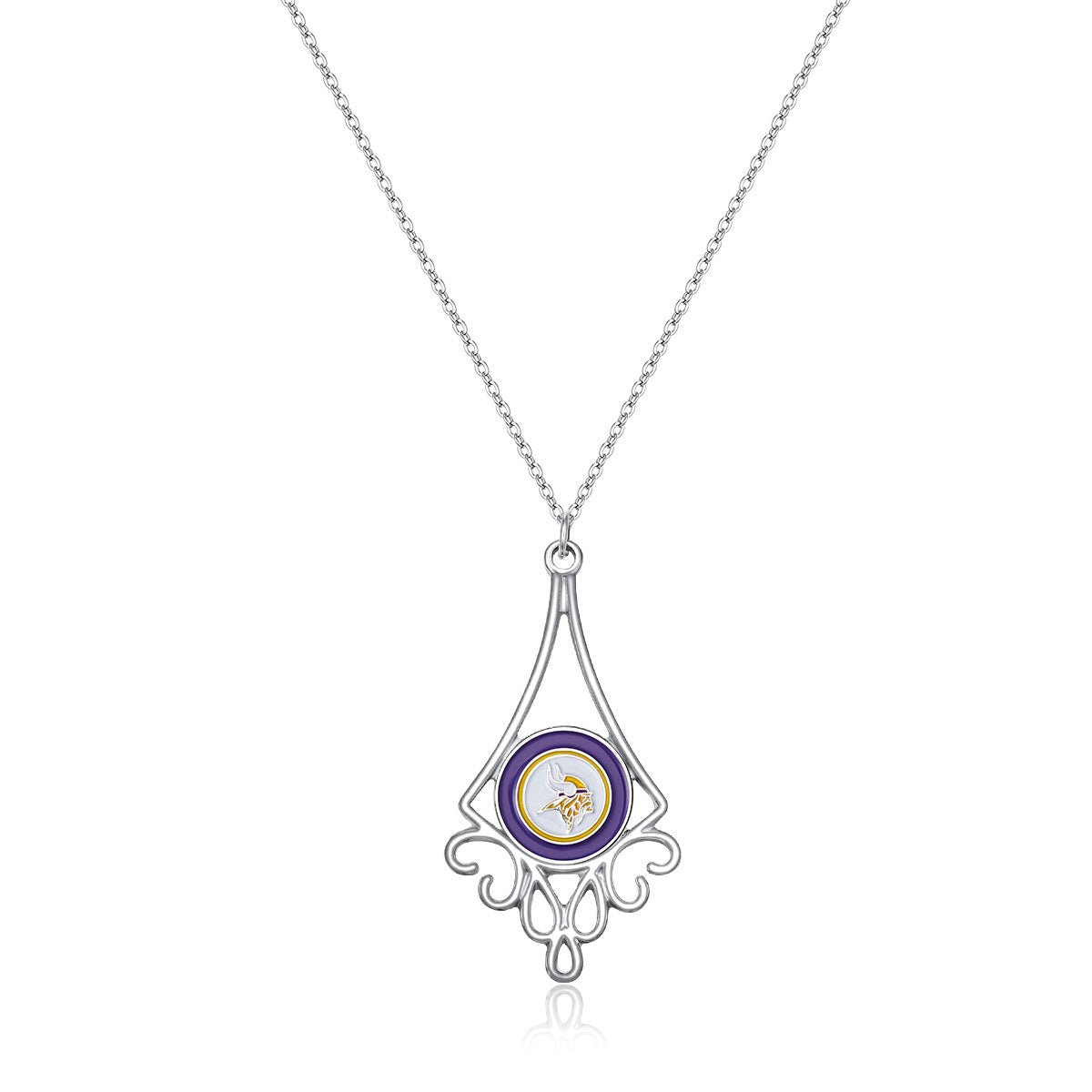 Gamedays Gear NFL Diamond Floral Necklace N017 - 1018