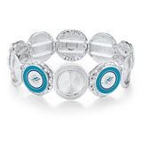 Gamedays Gear NFL Stretch Logo Bracelet B003 - 1017