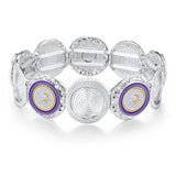 Gamedays Gear NFL Stretch Logo Bracelet B003 - 1018
