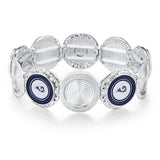 Gamedays Gear NFL Stretch Logo Bracelet B003 - 1029