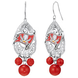 Gamedays Gear NFL Teardrop Logo Dangler Earrings E003 - 1030