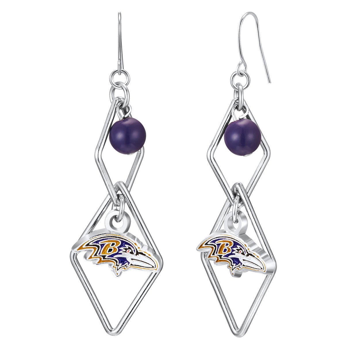 Gamedays Gear NFL Triangle Logo Dangler Earrings E001 - 1003