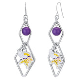 Gamedays Gear NFL Triangle Logo Dangler Earrings E001 - 1018