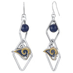 Gamedays Gear NFL Triangle Logo Dangler Earrings E001 - 1029
