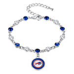 Gamedays Gear NFL Two Tone Crystal Bangle Bracelet B012 - 1004