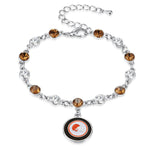 Gamedays Gear NFL Two Tone Crystal Bangle Bracelet B012 - 1008