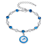 Gamedays Gear NFL Two Tone Crystal Bangle Bracelet B012 - 1011