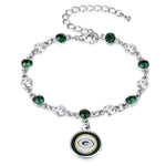 Gamedays Gear NFL Two Tone Crystal Bangle Bracelet B012 - 1012A