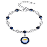 Gamedays Gear NFL Two Tone Crystal Bangle Bracelet B012 - 1026