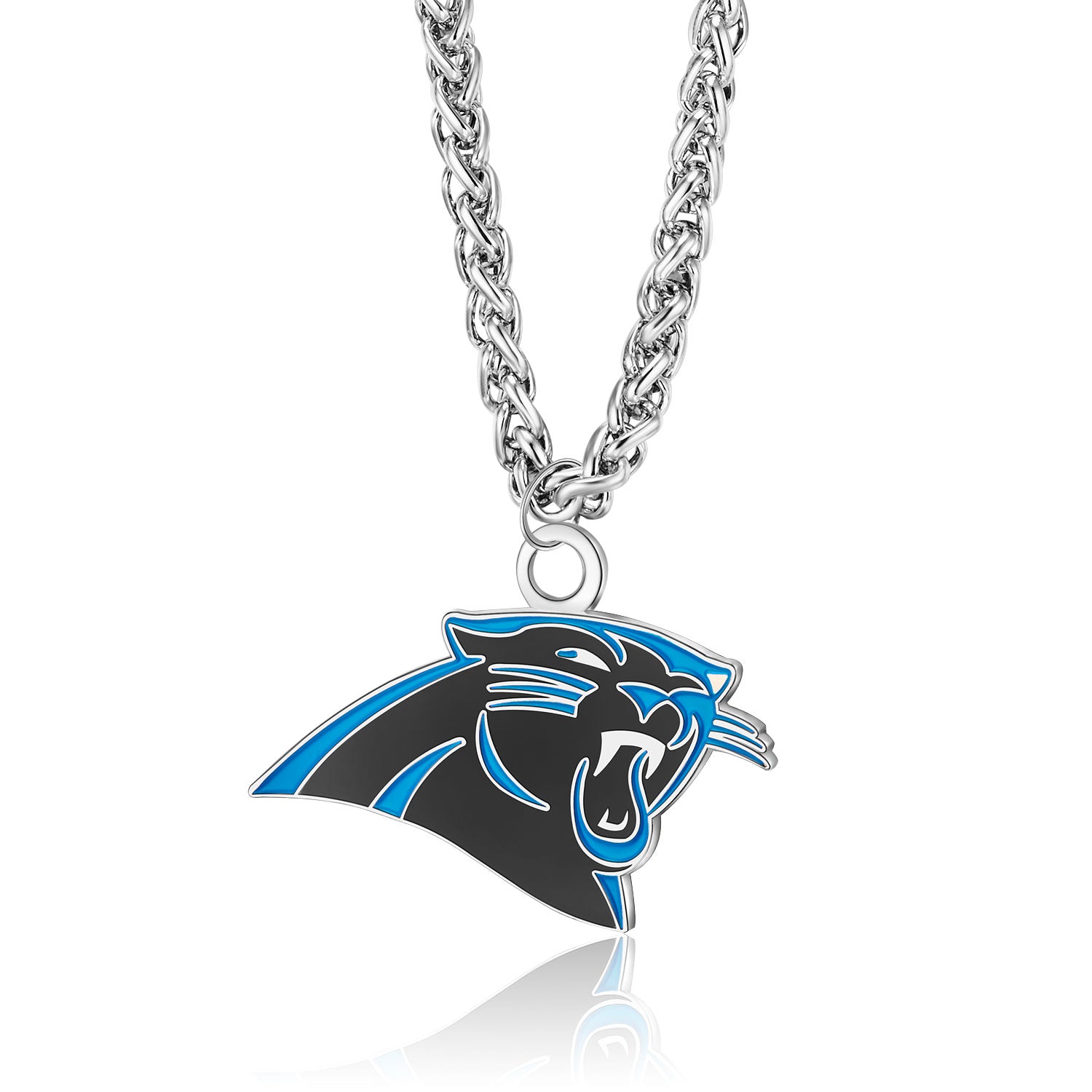 Carolina Panthers Primary Team Logo Necklace