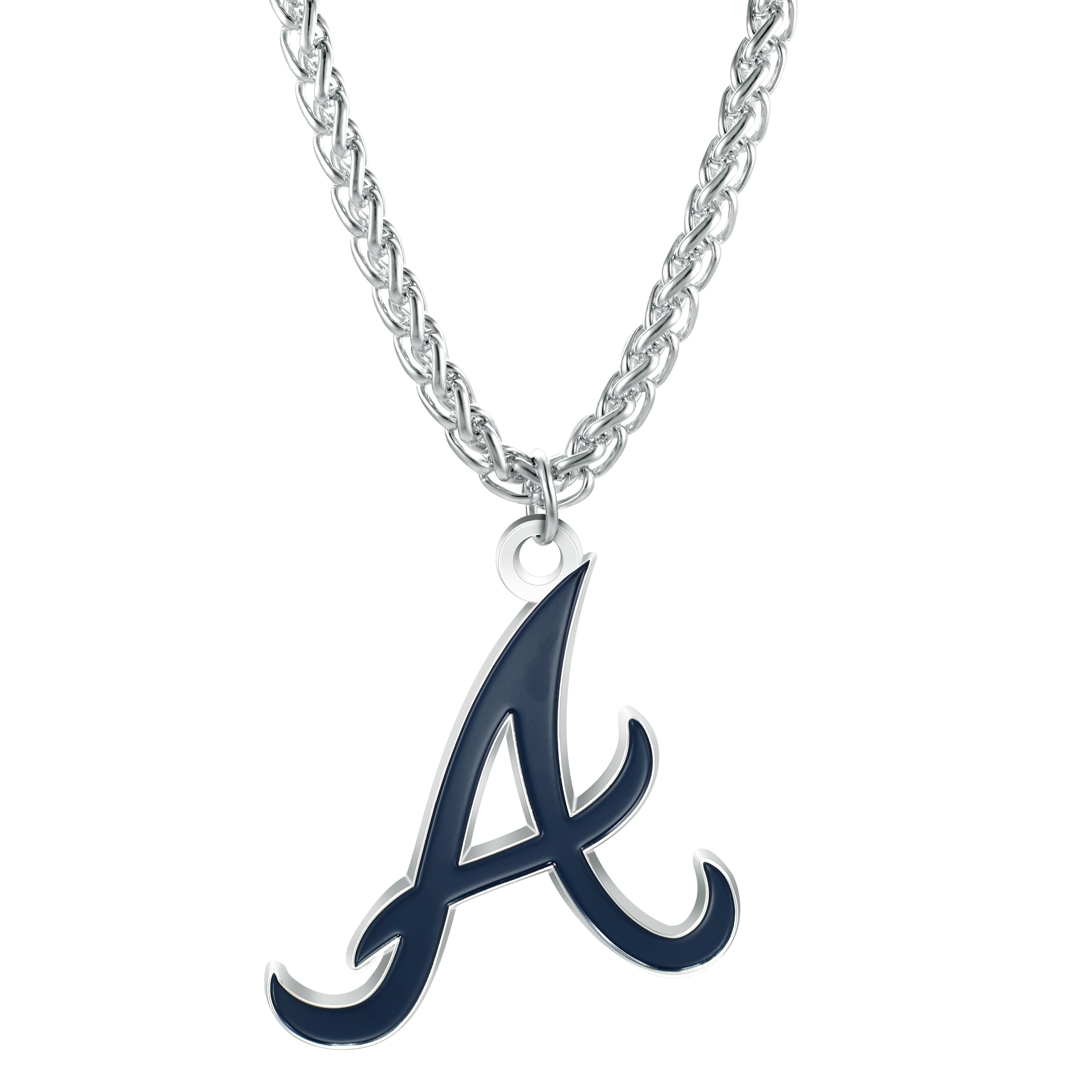 Atlanta Braves Primary Team Logo Necklace