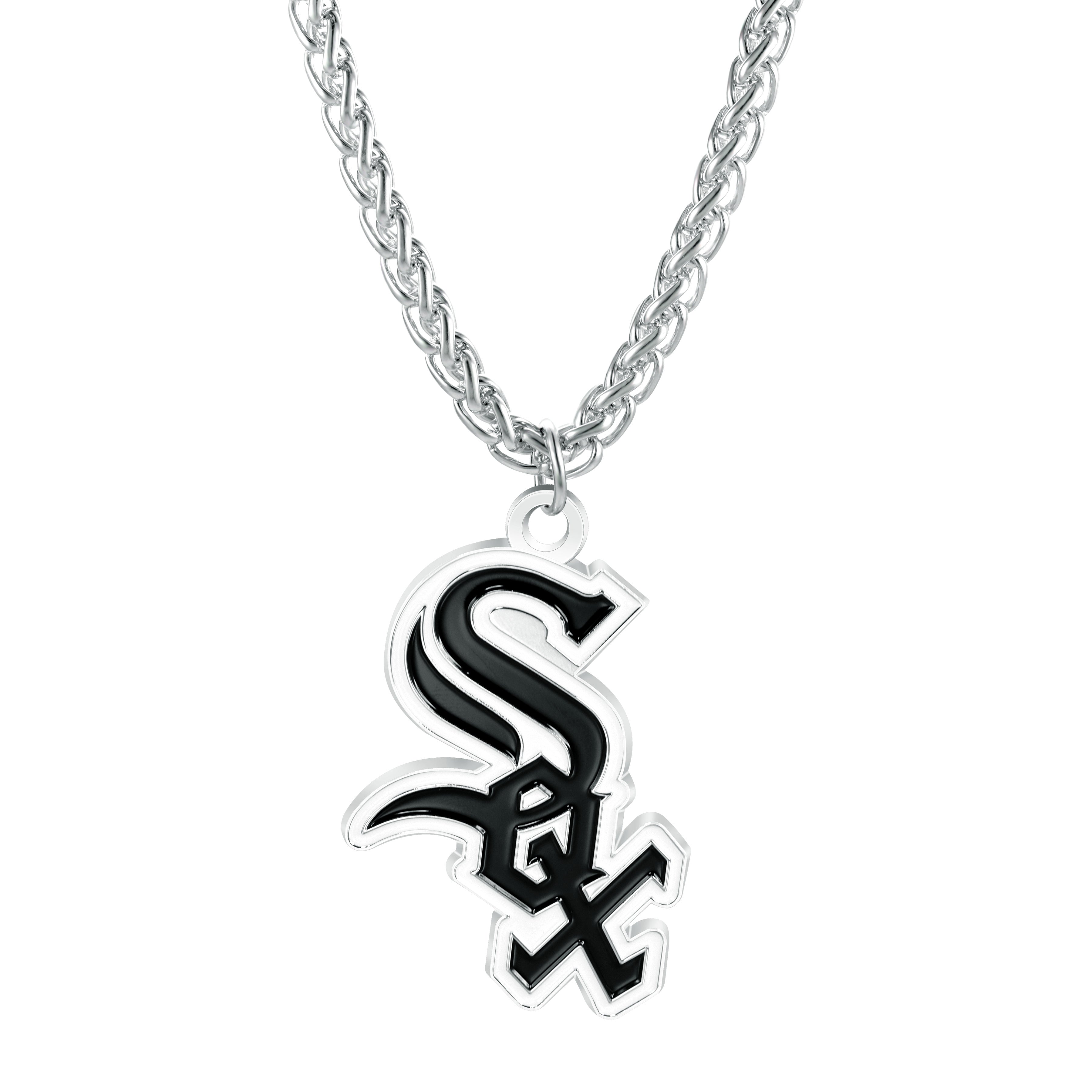 Chicago White Sox Primary Team Logo Necklace