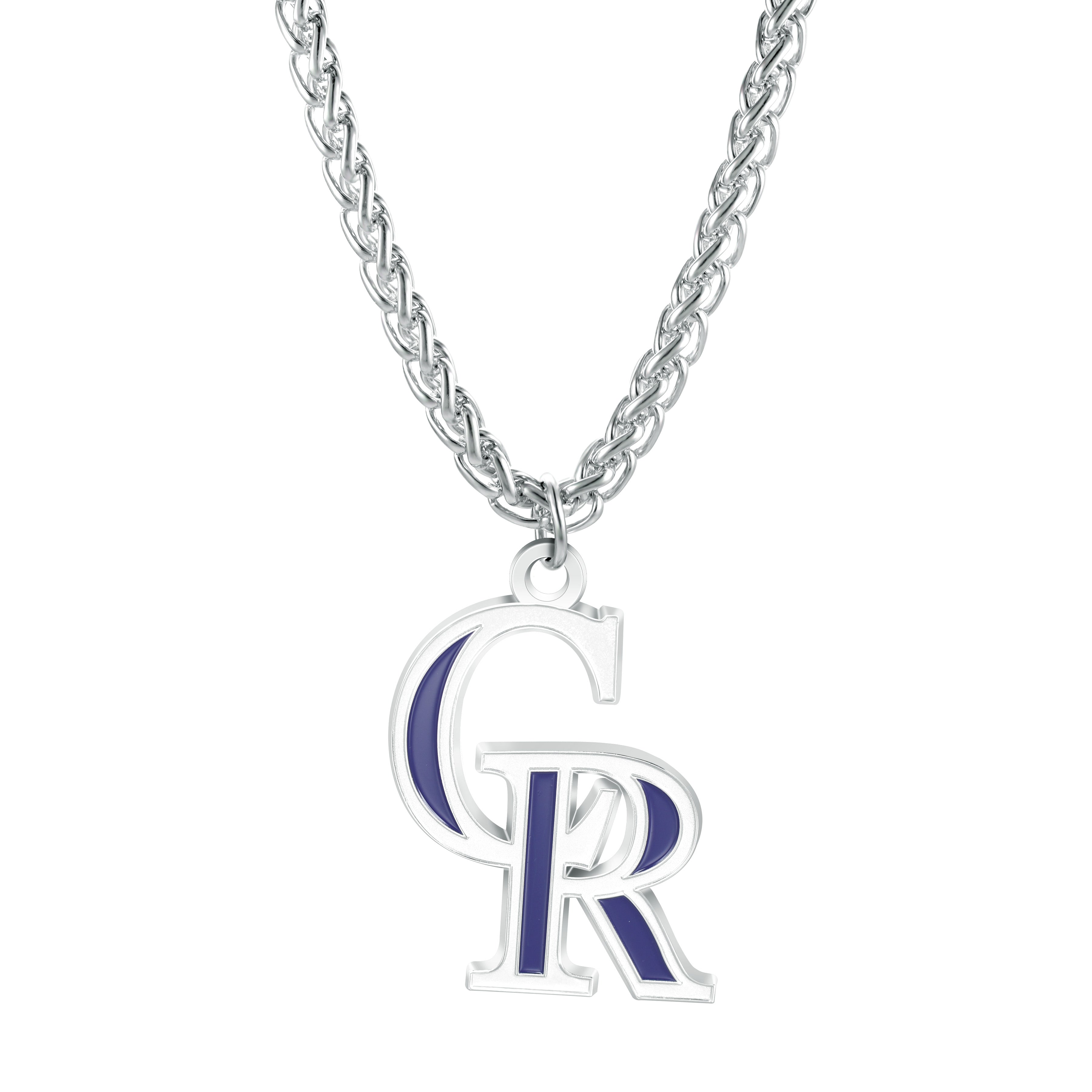 Colorado Rockies Primary Team Logo Necklace