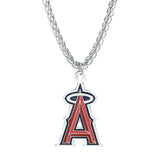 Los Angeles Angels Primary Team Logo Necklace