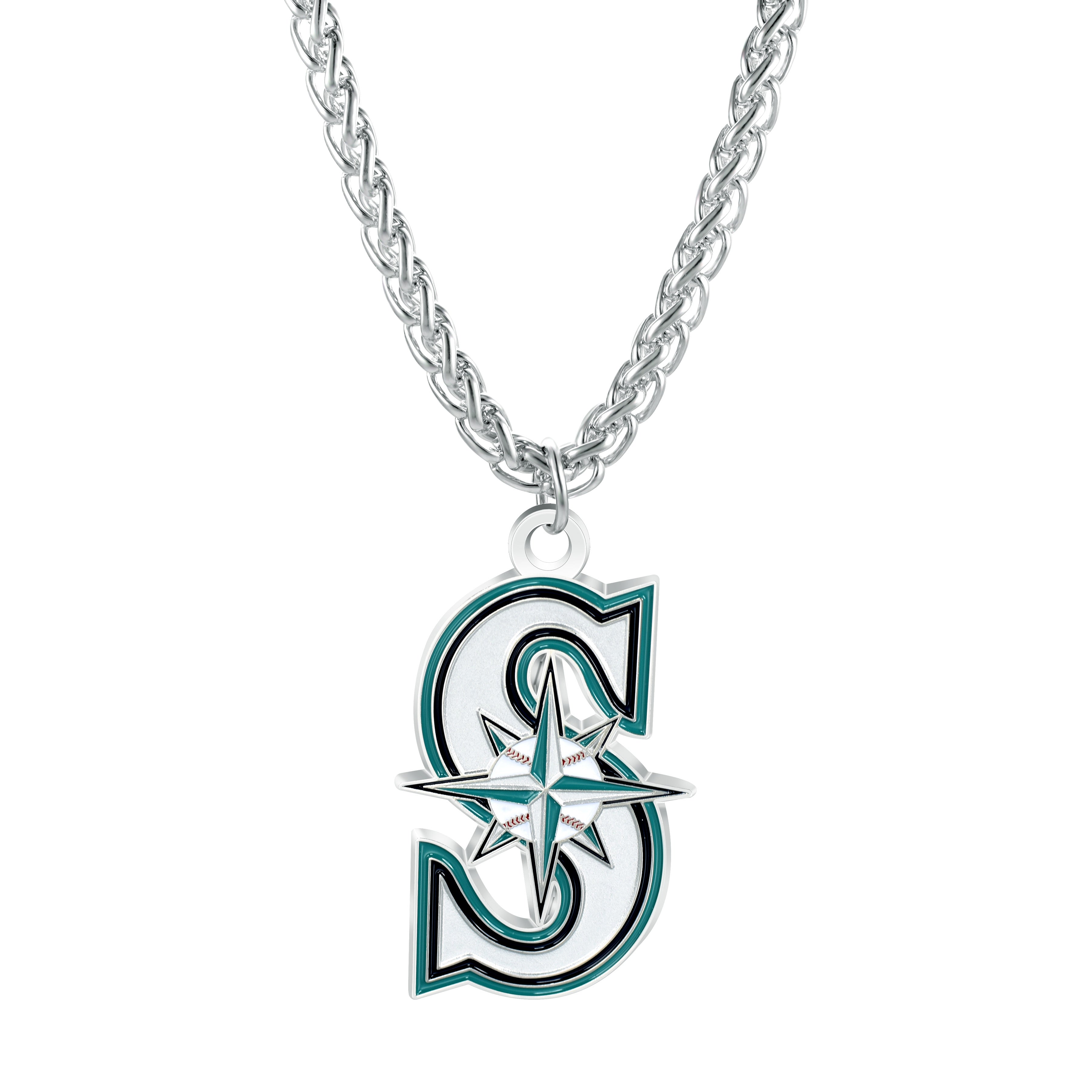 Seattle Mariners Primary Team Logo Necklace