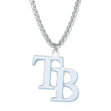 Tampa Bay Rays Primary Team Logo Necklace