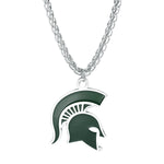 Michigan State Spartans Primary Team Logo Necklace