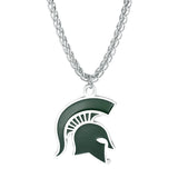 Michigan State Spartans Primary Team Logo Necklace