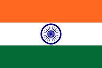 India Flag 3x5 ft - World Cup 2026 Outdoor Wall Flag