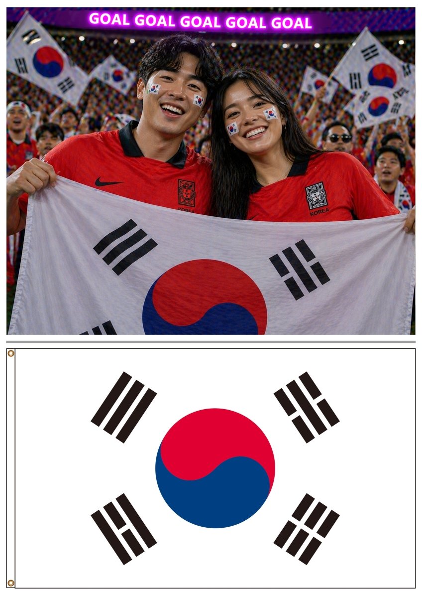 Gamedays Gear Country Flag 3x5 ft - World Cup 2026 Outdoor Wall Flag CF-190