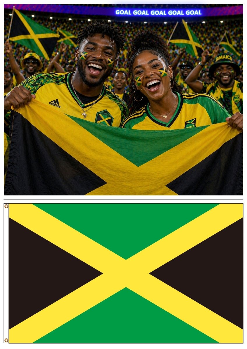 Gamedays Gear Country Flag 3x5 ft - World Cup 2026 Outdoor Wall Flag CF-190