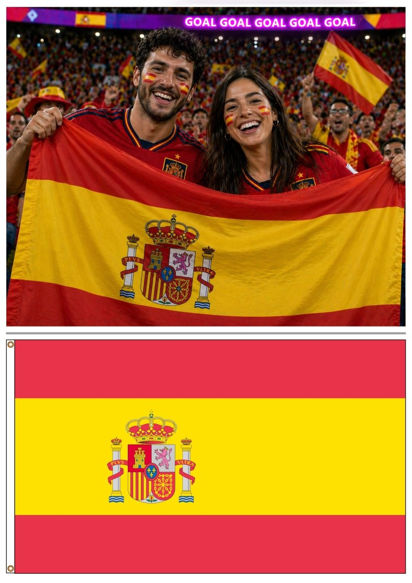 Gamedays Gear Country Flag 3x5 ft - World Cup 2026 Outdoor Wall Flag CF-190